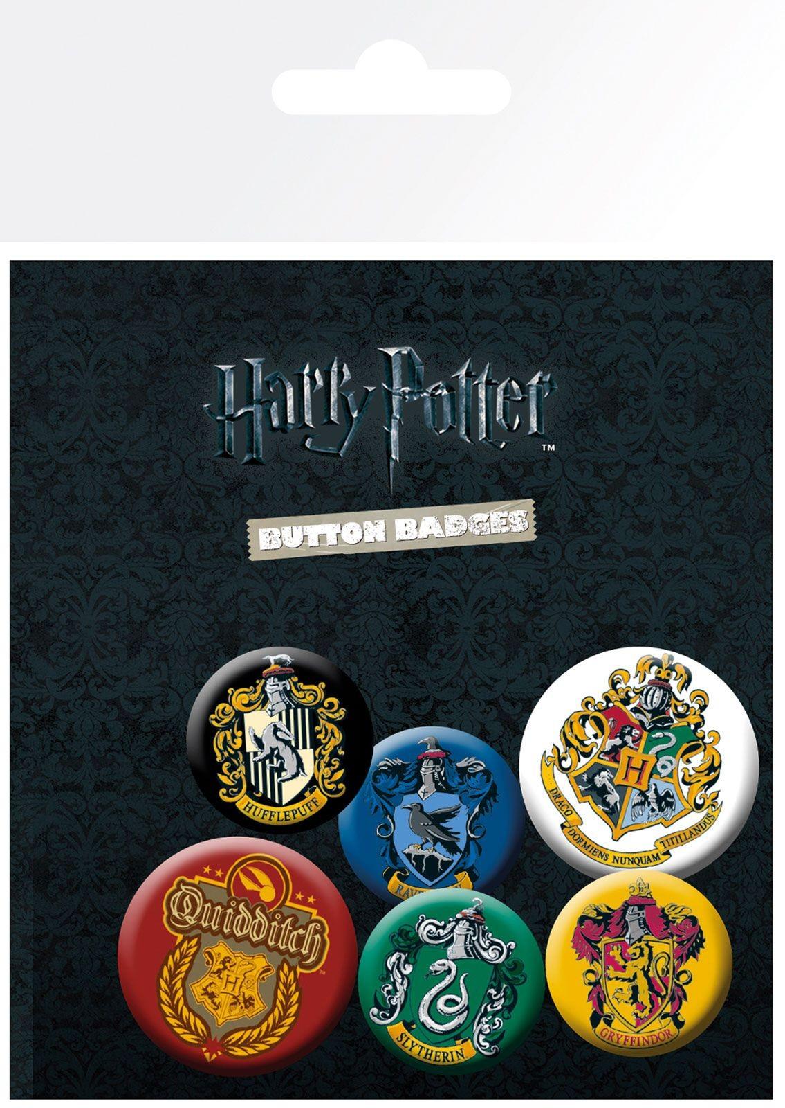 Zestaw przypinek - Harry Potter