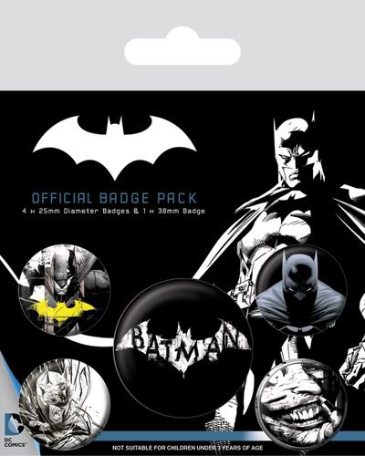 Zestaw przypinek - Batman v2