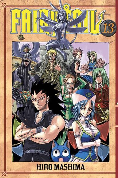 Okładka Fairy Tail tom 13
