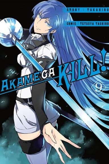 Okładka Akame ga Kill! tom 9