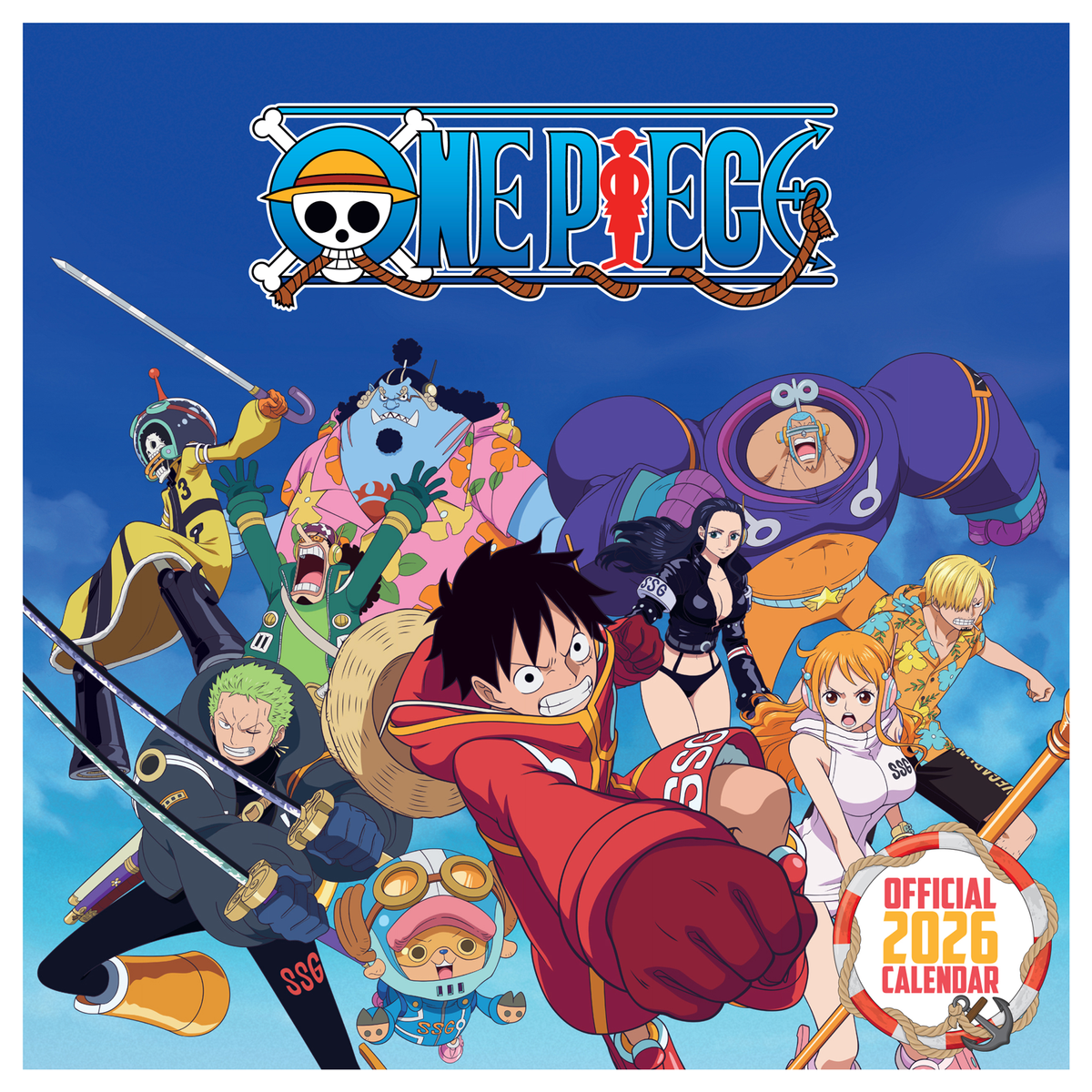 Kalendarz 2026 - One Piece