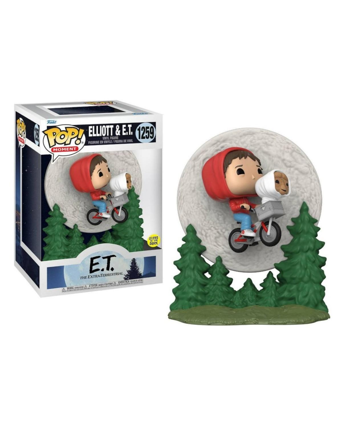 Figurka POP! - Elliot & E.T. (glows in the dark)