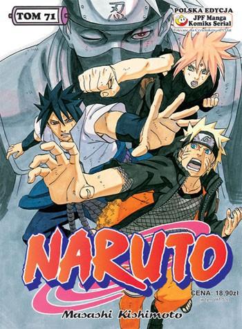 Okładka Naruto tom 71