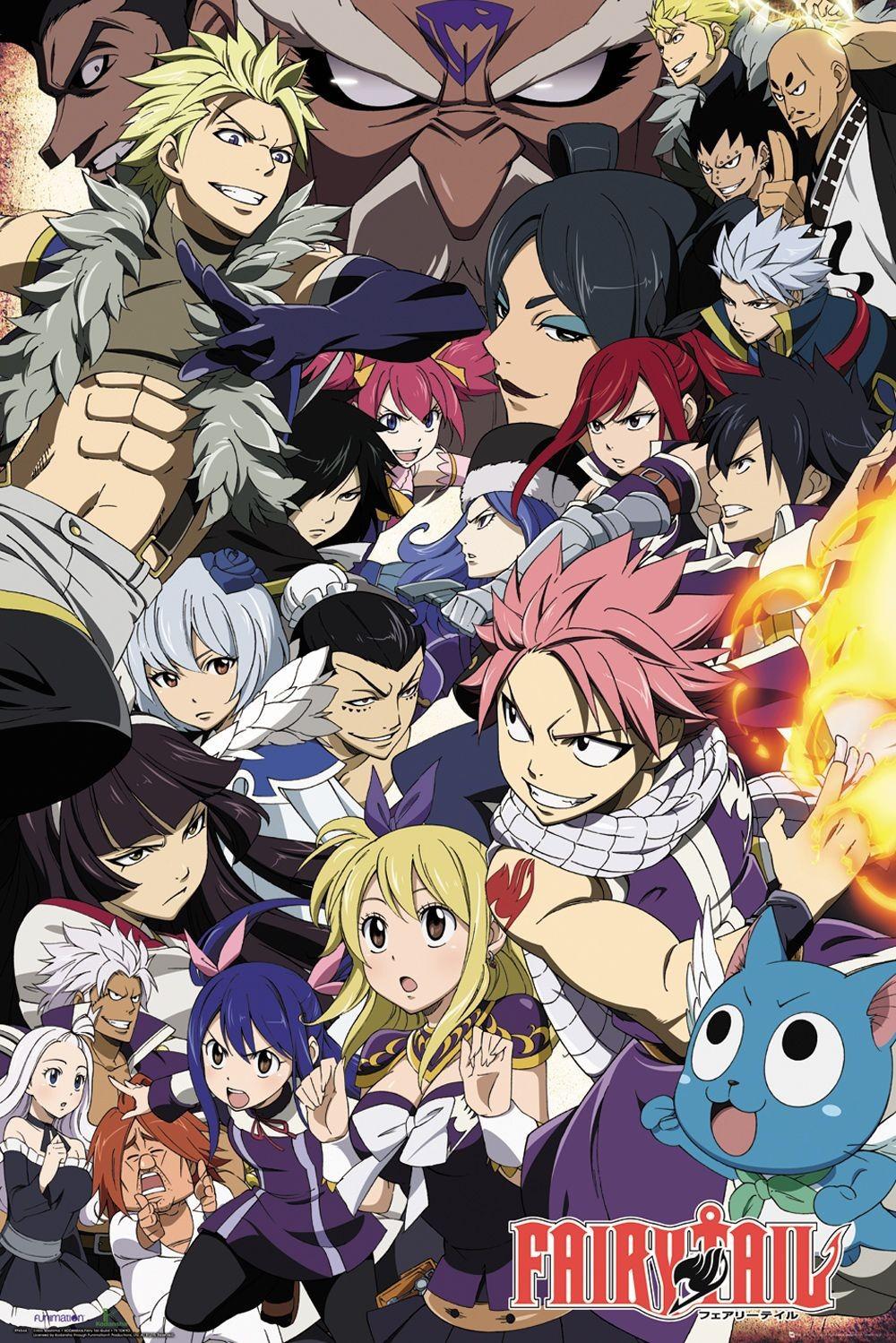 Duży plakat - Fairy Tail v2