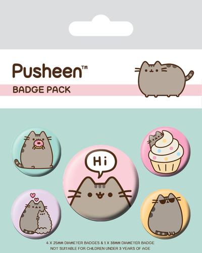 Przypinki - Pusheen Hi