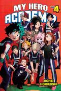Okładka Boku no Hero Academia tom 4
