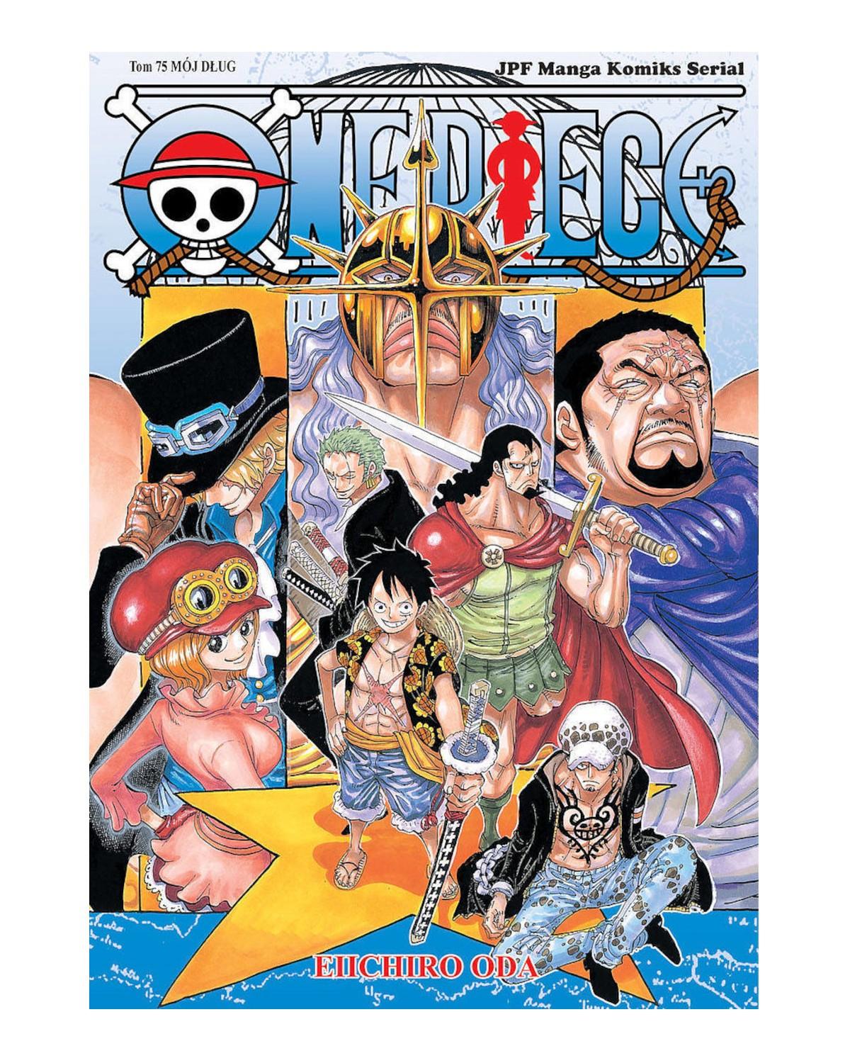 Okładka One Piece tom 75