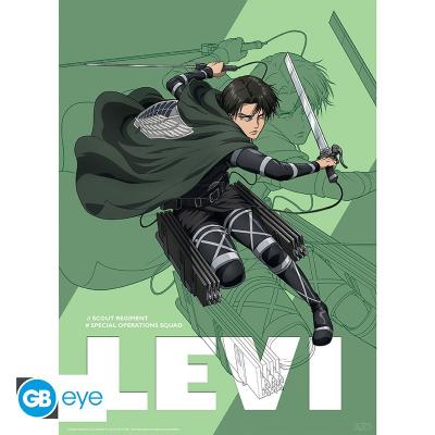Plakat średni - ATTACK ON TITAN (S4 Levi)
