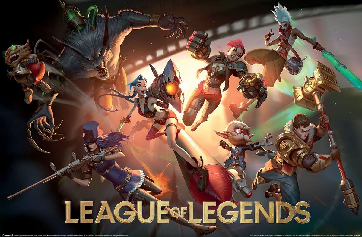 Plakat - League Of Legends Riot (PP2404891)