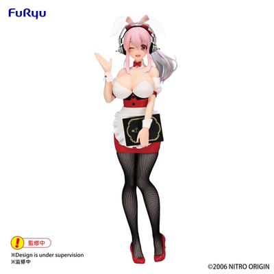 Statuetka - Super Sonico BiCute Bunnies (Waitress Ver.)