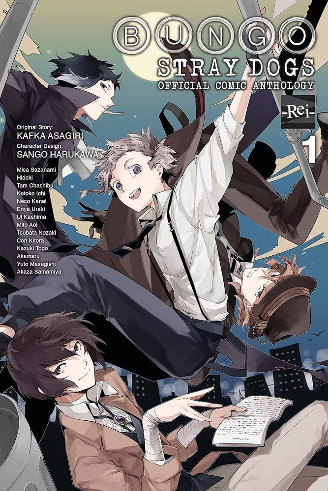 Okładka Bungo Stray Dogs: The Official Comic Anthology - tom 1 (eng.)