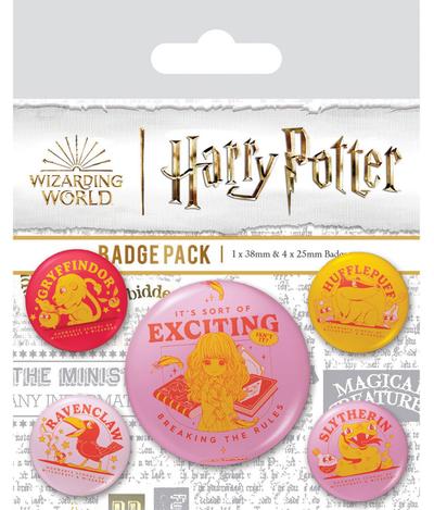 Zestaw przypinek - Harry Potter Witty Witchcraft