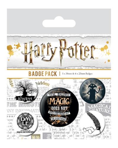 Zestaw Przypinek - Harry Potter v2