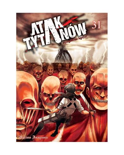 Okładka Attack on Titan tom 31