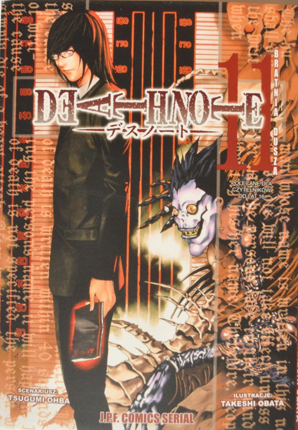 Okładka Death Note tom 11