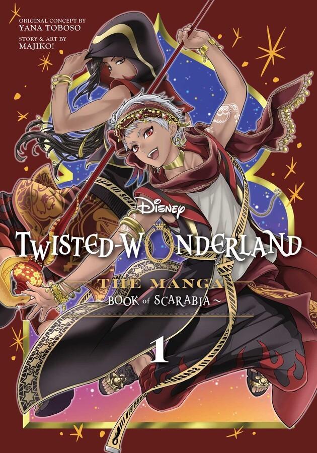 Okładka Disney Twisted-Wonderland: Book of Scarabia - tom 1 (eng.)