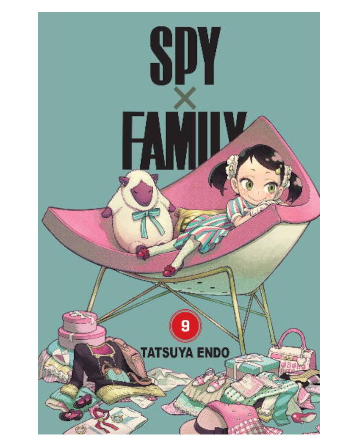 Okładka Spy x Family - tom 9