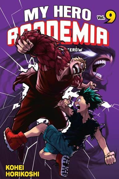 Okładka Boku no Hero Academia tom 9