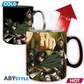 Kubek magiczny - Titan Eren S3 (Attack on Titan) 460ml