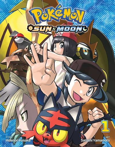 Okładka Pokemon: Sun & Moon - tom 1 (eng.)