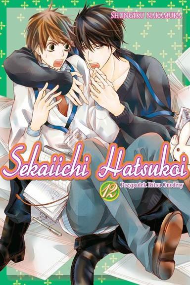Okładka Sekaiichi Hatsukoi - tom 12