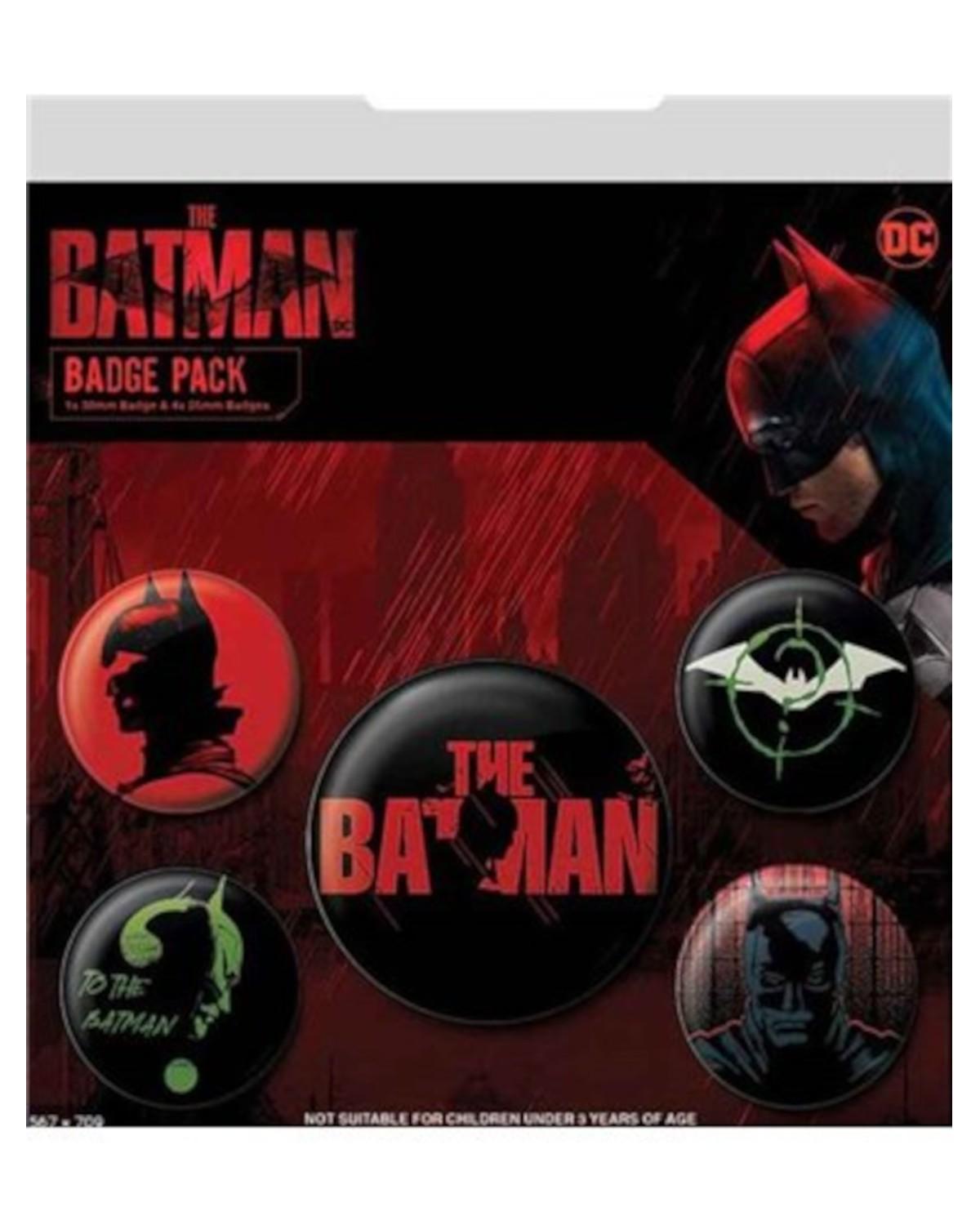 Zestaw Przypinek - The Batman