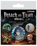 Zestaw przypinek - Attack On Titan (s4)