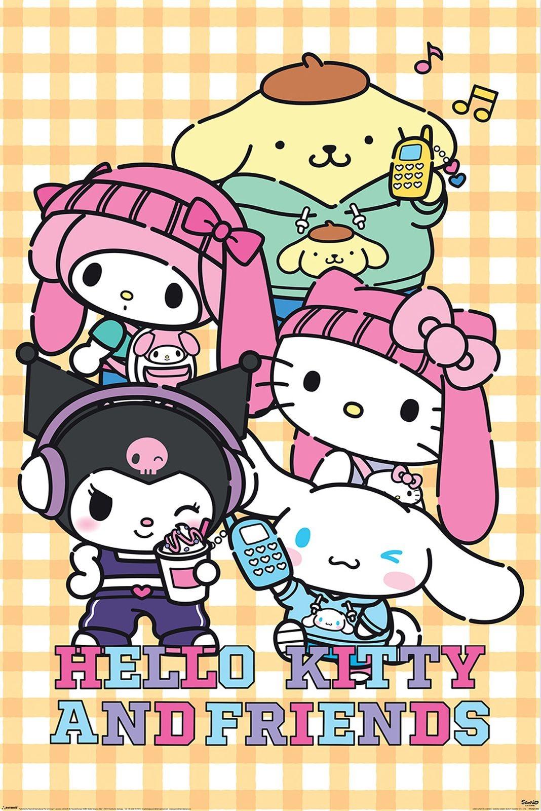 Plakat - Hello Kitty & Friends/Sanrio (PP2501394)
