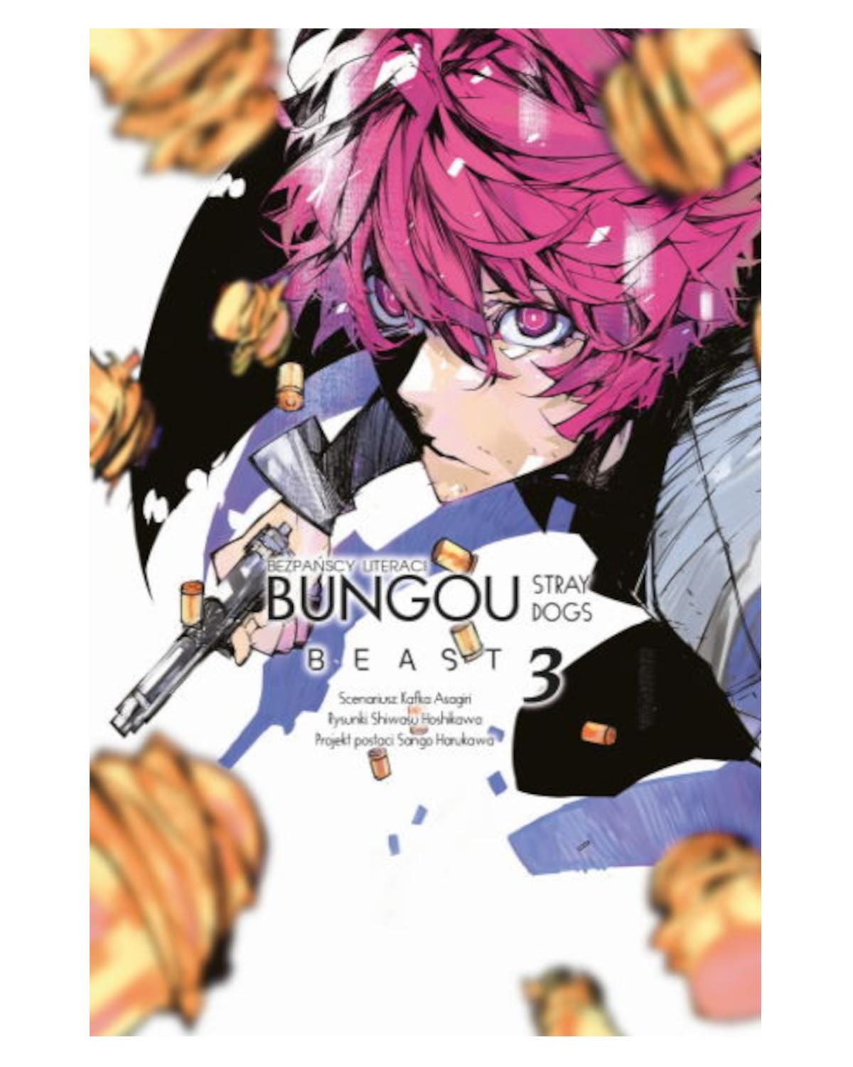 Okładka Bungou Stray Dogs: Beast - tom 3