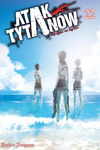 Okładka Attack on Titan tom 22