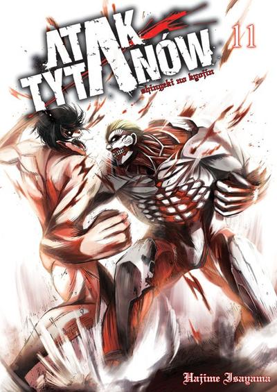 Okładka Attack on Titan tom 11