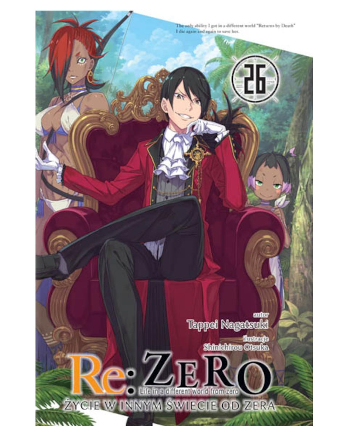 Okładka Light Novel'a - ReZero kara Hajimeru Isekai Seikatsu - tom 26