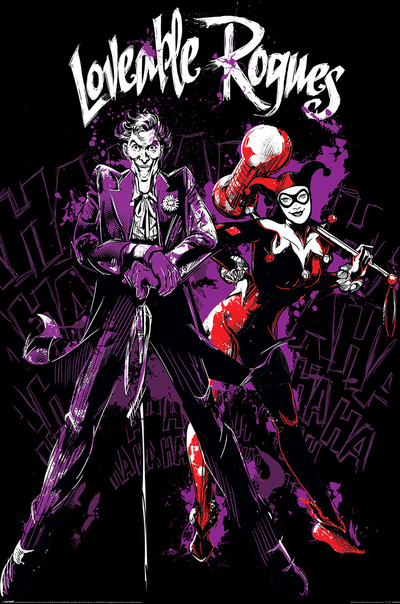 Plakat - Joker & Harley Quinn (PP2403727)