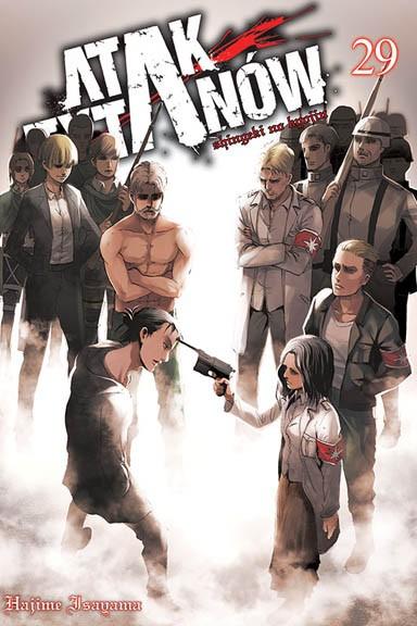 Okładka Attack on Titan tom 29