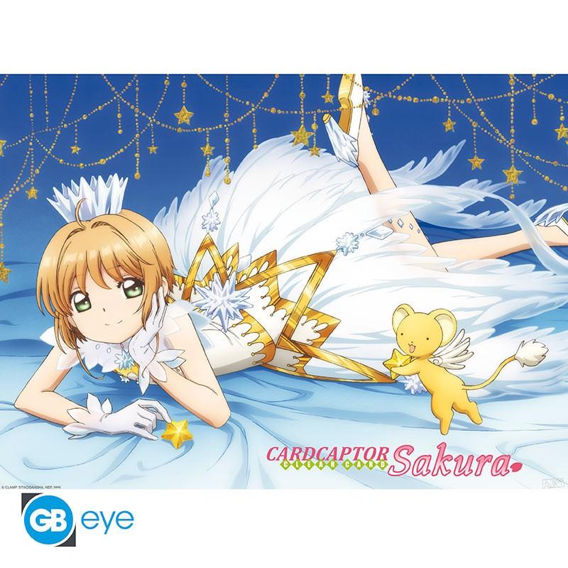 Plakat średni - CARDCAPTOR SAKURA (Sakura & Kero)