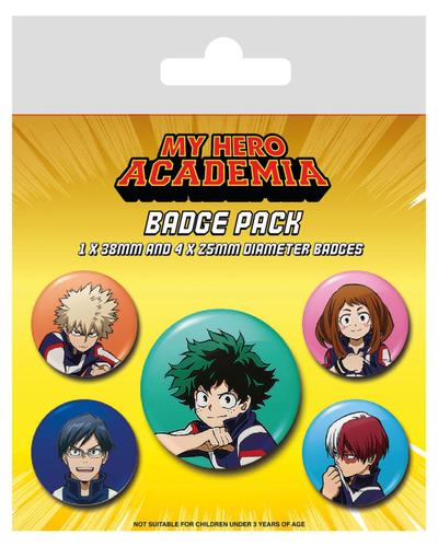 Zestaw przypinek - My Hero Academia v2