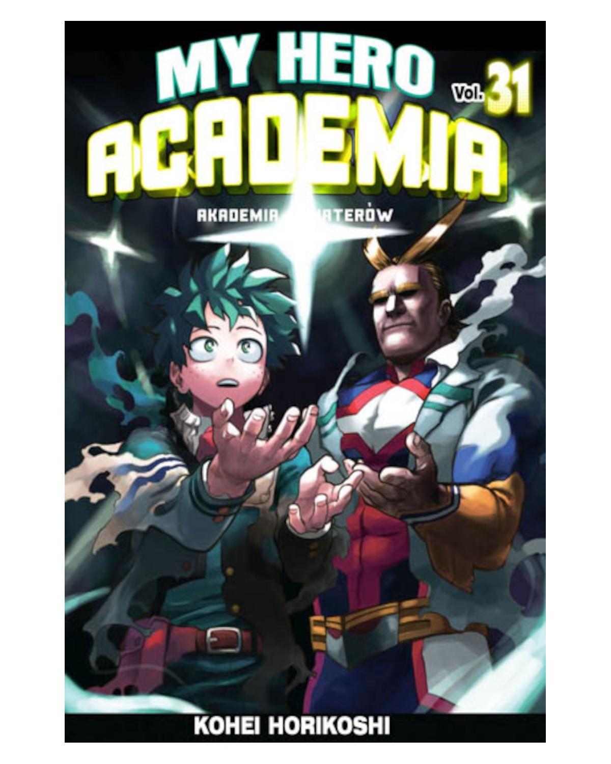 Okładka Boku no hero Academia tom 31
