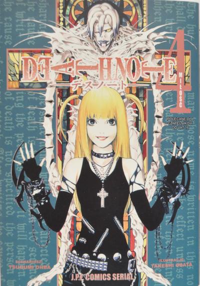 Okładka Death Note tom 4