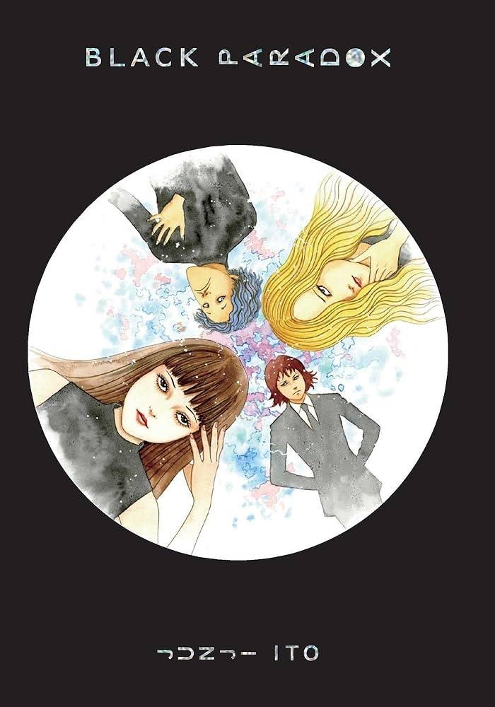 Okładka Junji Ito - Black Paradox (eng.)