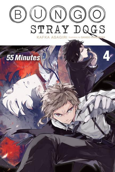 Okładka Bungo Stray Dogs - 55 Minutes - tom 4 (eng.) LN