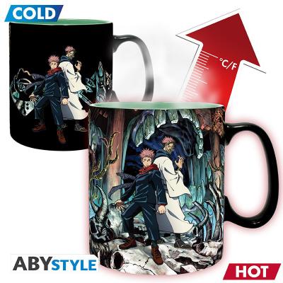 Kubek magiczny - Itadori & Sukuna (Jujutsu Kaisen) 460ml