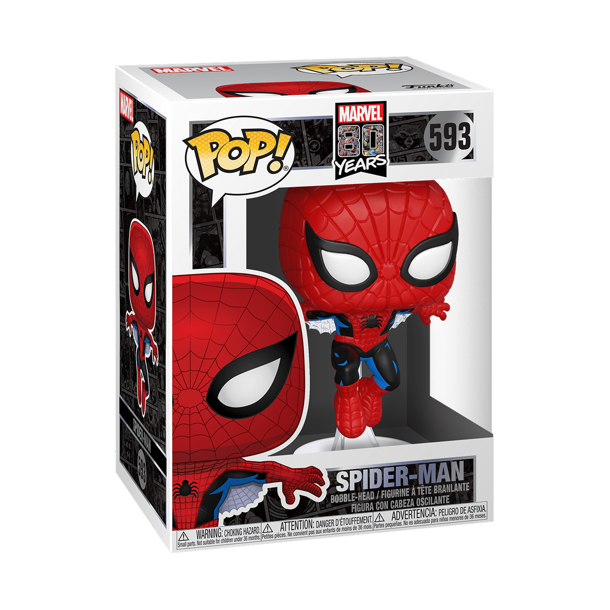 Figurka POP! Spider-man  (80 rocznica)