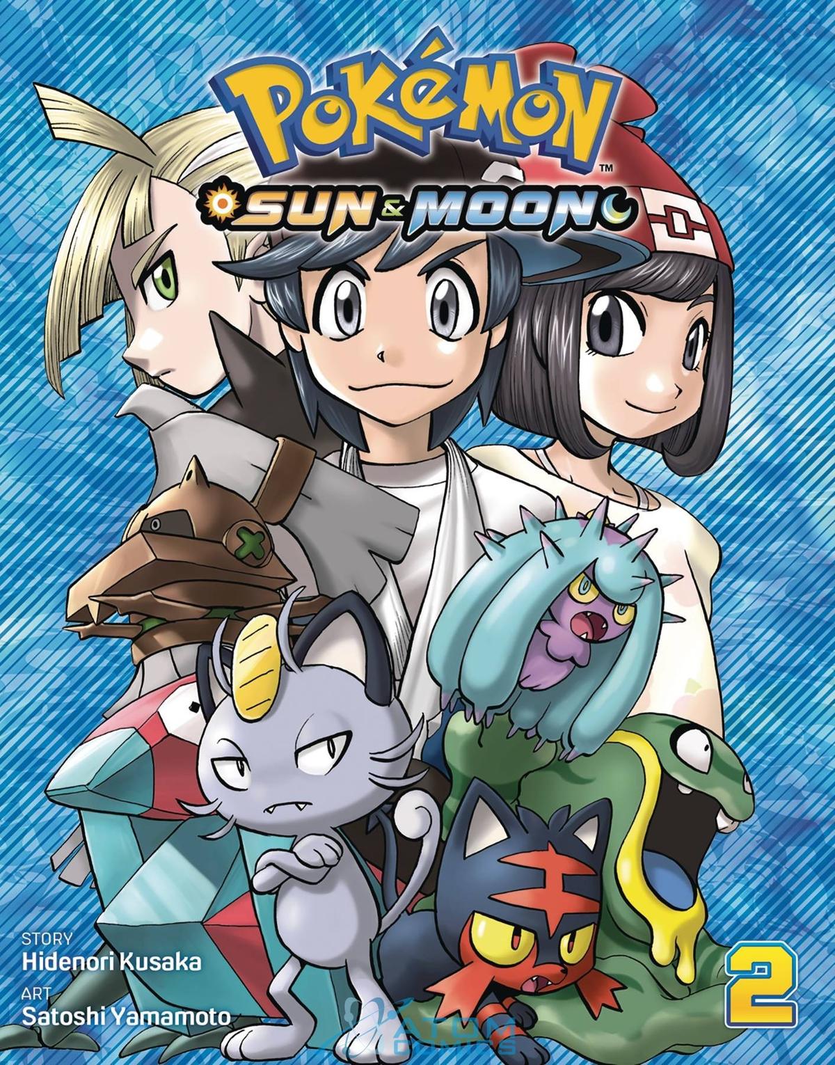 Okładka Pokemon: Sun & Moon - tom 2 (eng.)