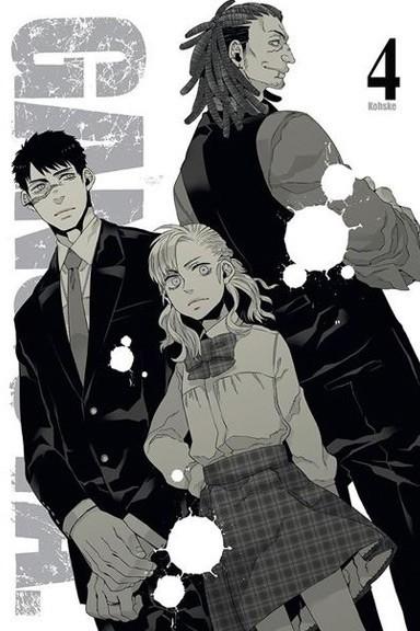 Okładka Gangsta manga tom 4