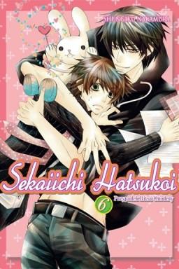 Okładka Sekaiichi Hatsukoi - tom 6