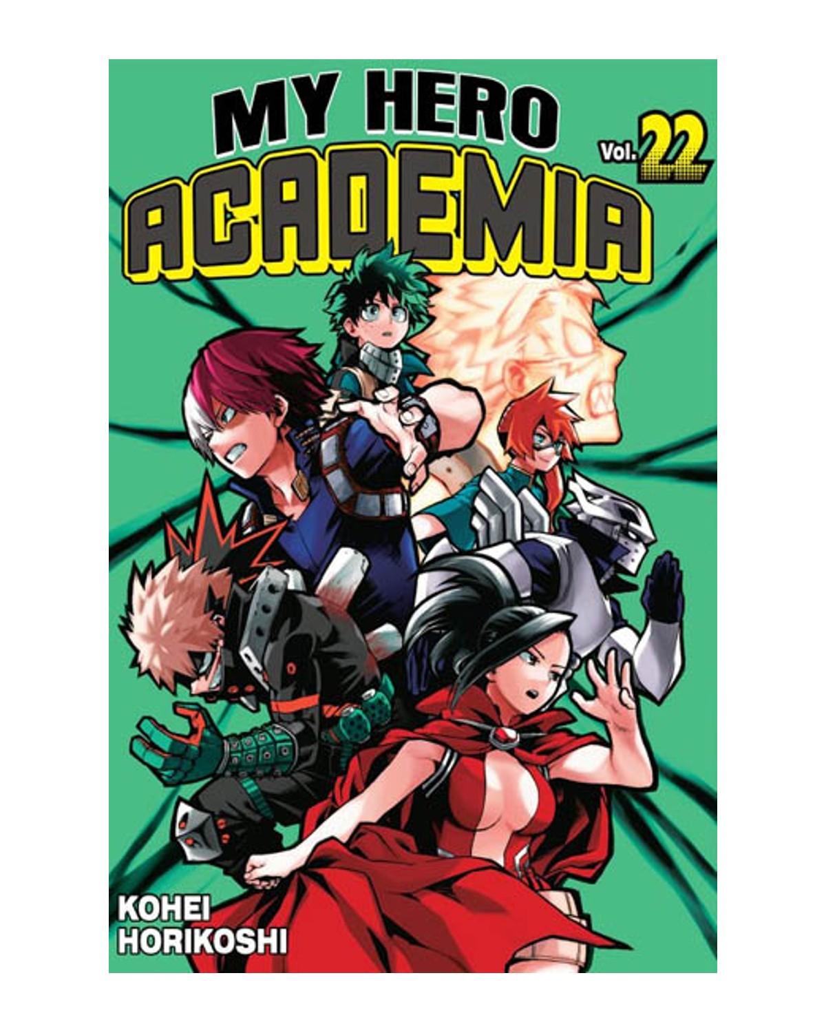 Okładka Boku no Hero Academia tom 22