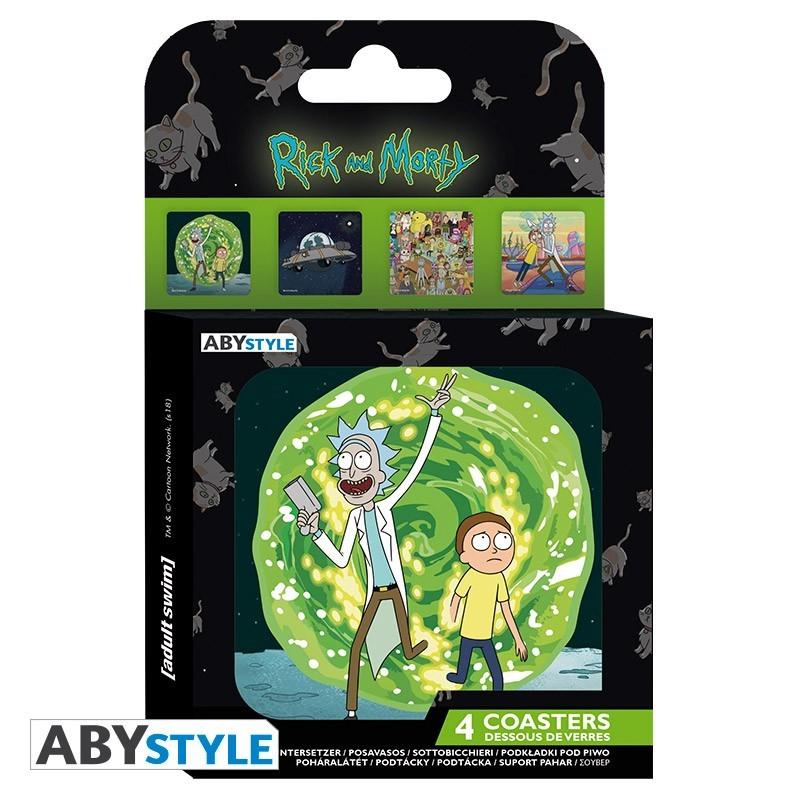Podkładki pod kubek - RICK AND MORTY