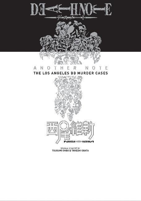 Okładka Death Note Another Note: The Los Angeles BB Murder Cases - Light Novel (eng.)