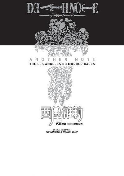 Okładka Death Note Another Note: The Los Angeles BB Murder Cases - Light Novel (eng.)