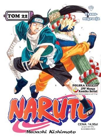 Okładka Naruto tom 22